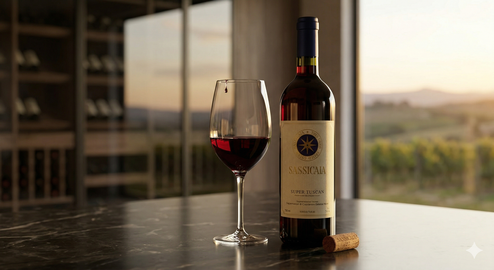 cách nhận biết rượu vang super tuscan