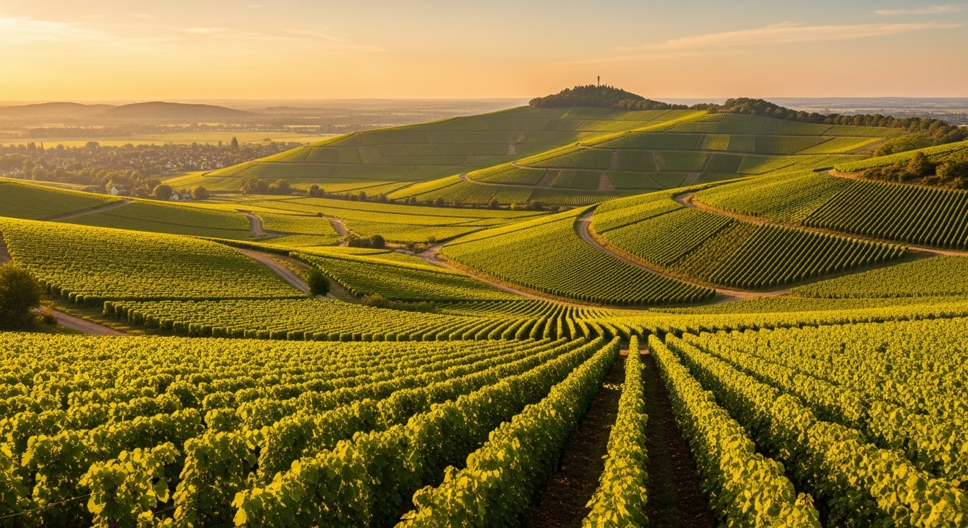 Vườn nho Gewürztraminer tại vùng Alsace, Pháp