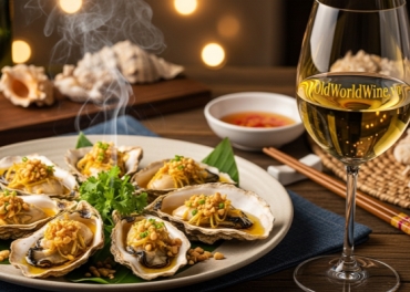 Nghệ Thuật Kết Hợp Hàu Nướng Mỡ Hành Và Rượu Vang Chuẩn Vị