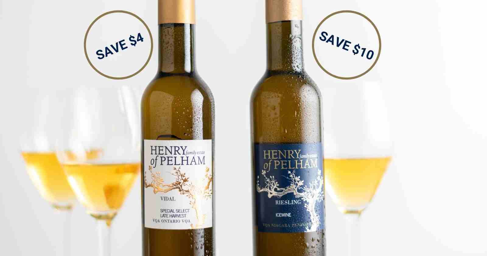 Rượu vang đá Icewine Riesling Henry of Pelham - 200 ml