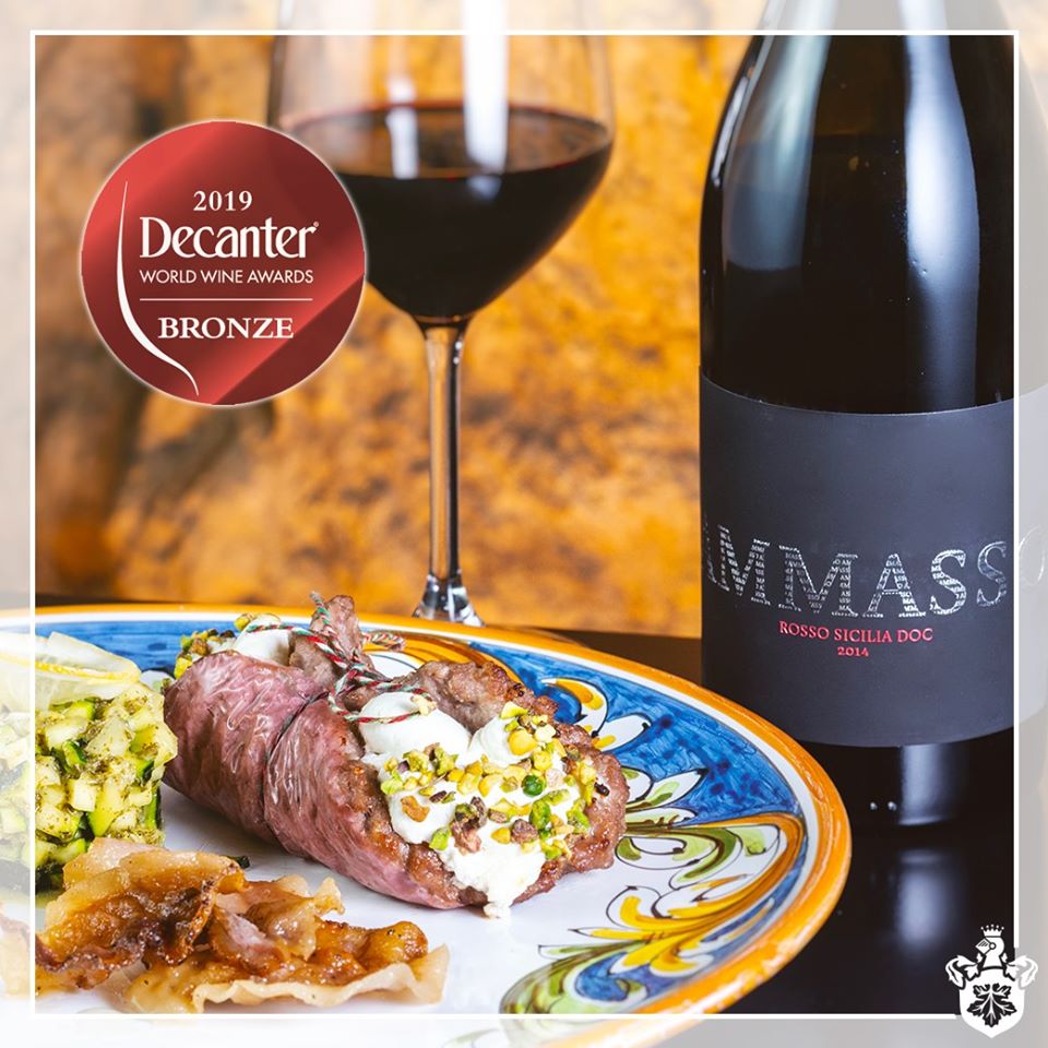 Rượu vang đỏ Ý AMMASSO Rosso Sicilia DOC