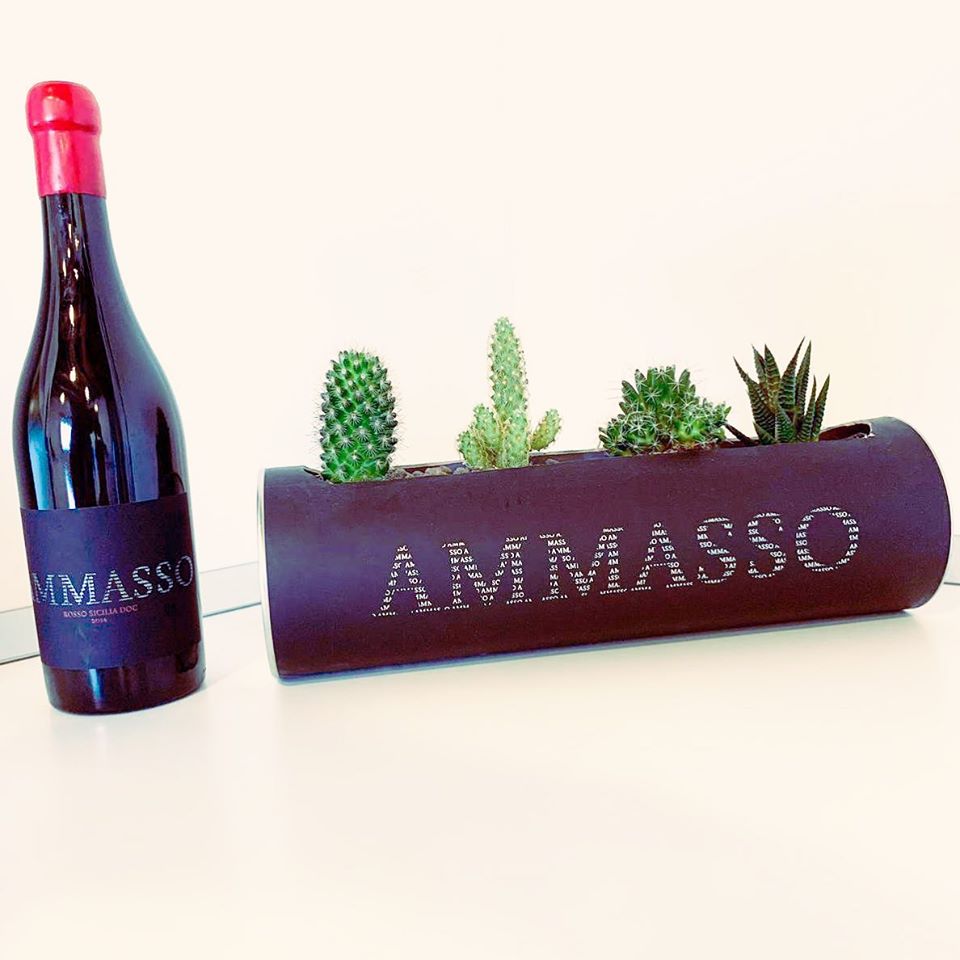 Rượu vang đỏ Ý AMMASSO Rosso Sicilia DOC