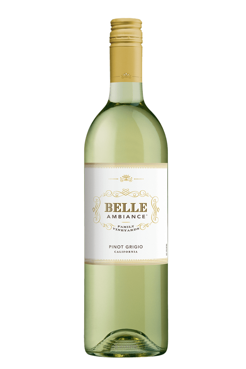 Rượu vang trắng Mỹ Belle Ambiance Pinot Grigio California