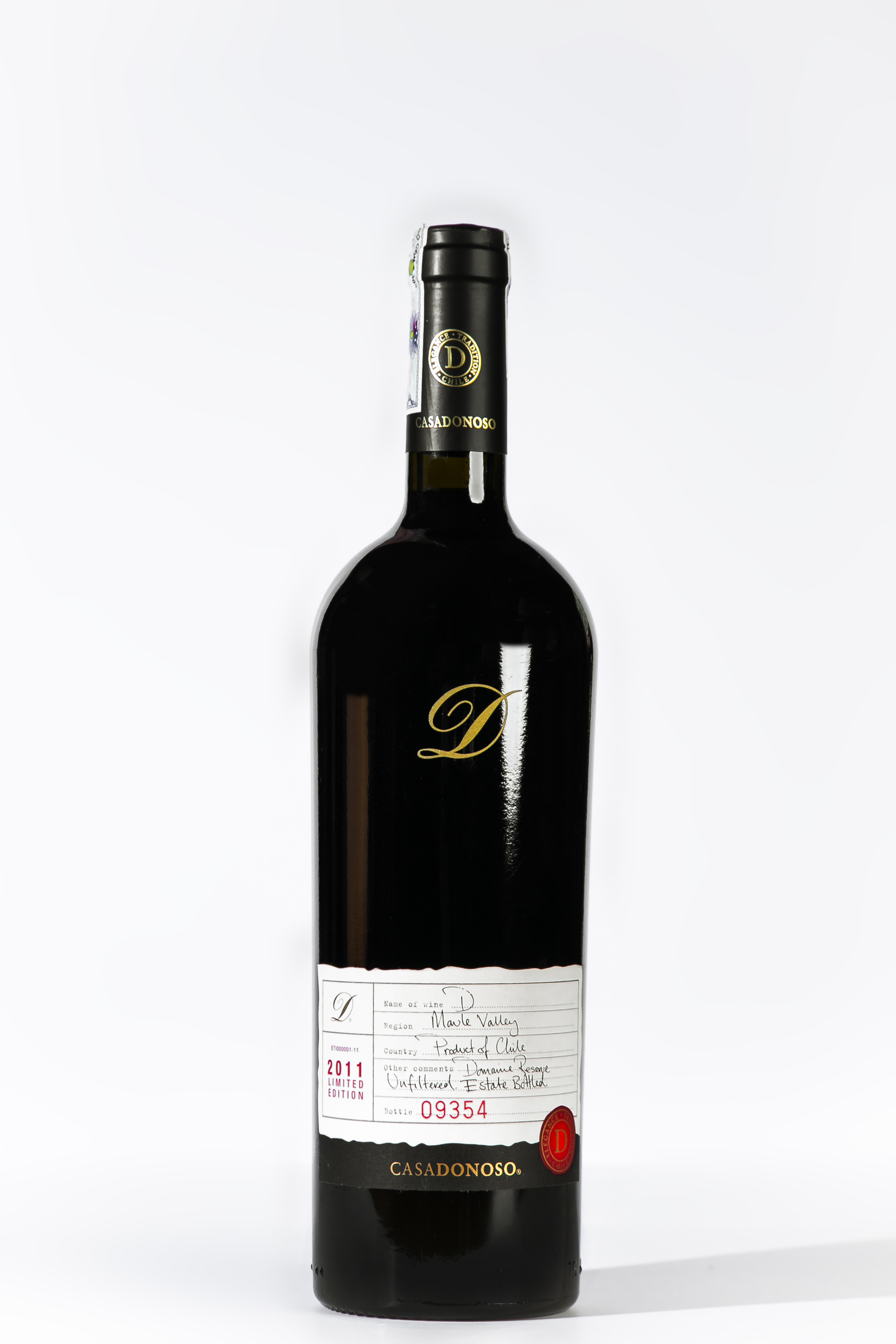 Rượu vang đỏ ChiLe – CASADONOSO -“D” Rượu vang đỏ ChiLe – CASADONOSO -“D”