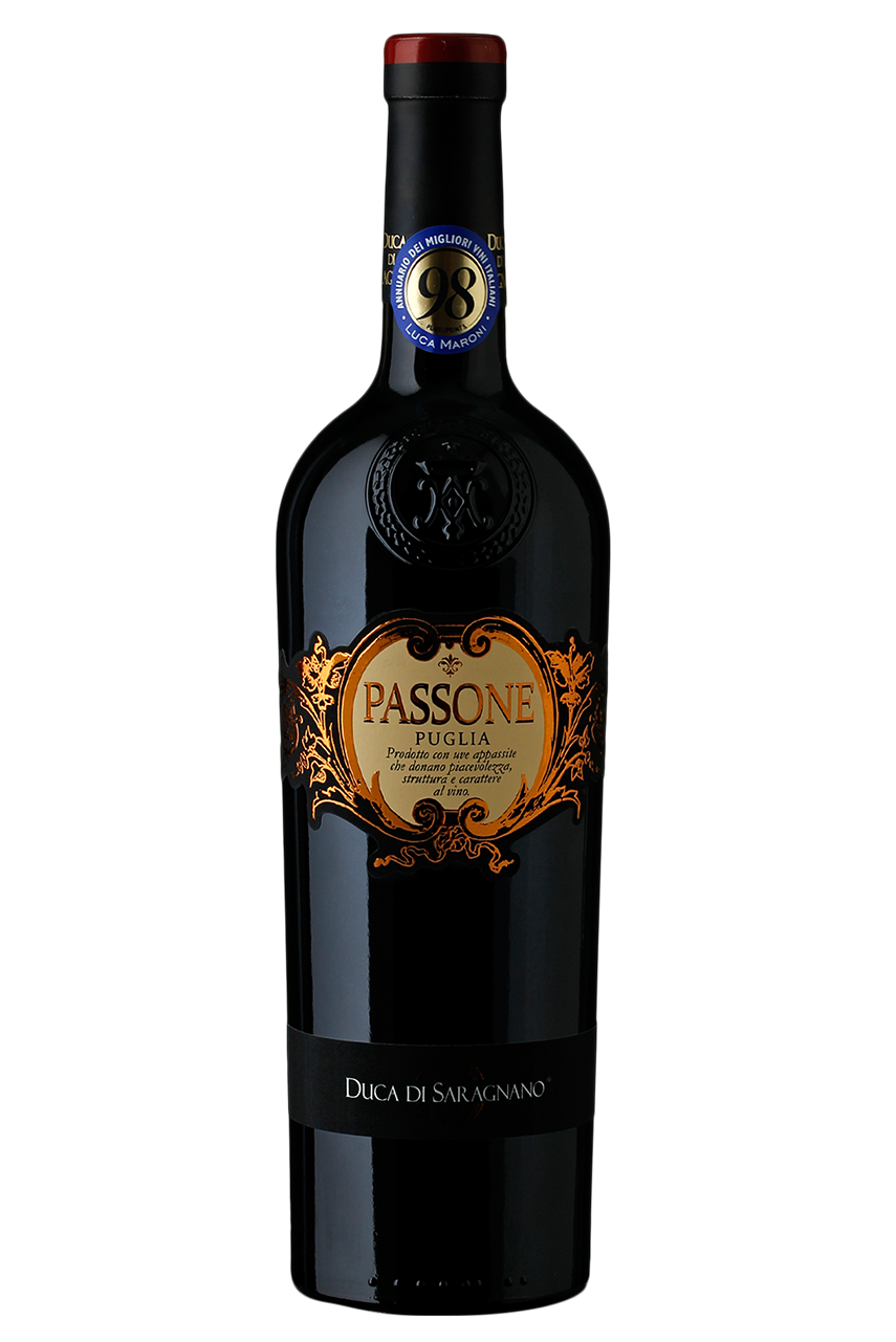 Rượu vang đỏ Ý Passone Puglia Duca di Saragnano 