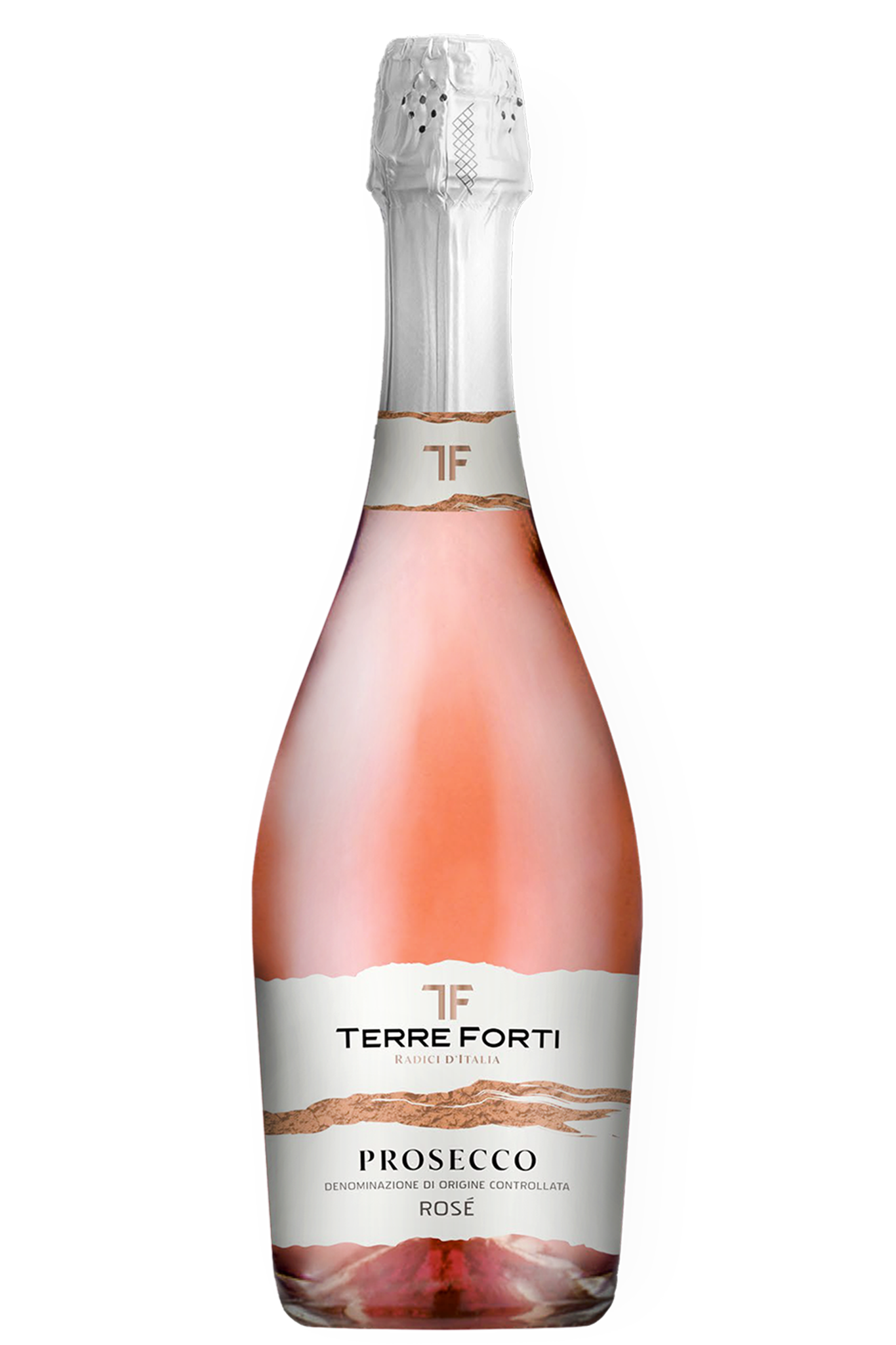 Rượu vang nổ Terre Forti Prosecco Extra Dry Rosato Millesimato Rượu vang nổ Terre Forti Prosecco Extra Dry Rosato Millesimato