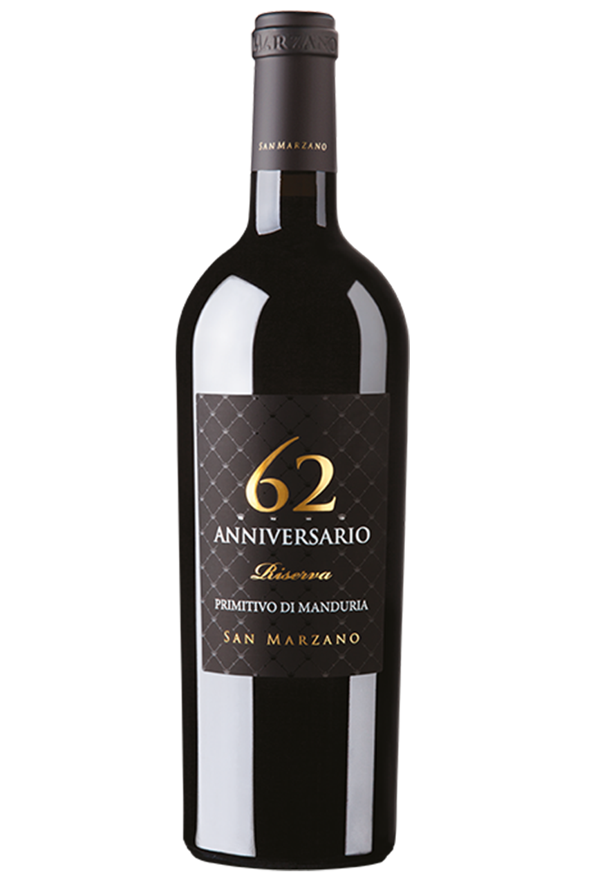 Rượu vang 62 Anniversario Primitivo di Manduria D.O.P. Riserva Rượu vang 62 Anniversario Primitivo di Manduria D.O.P. Riserva