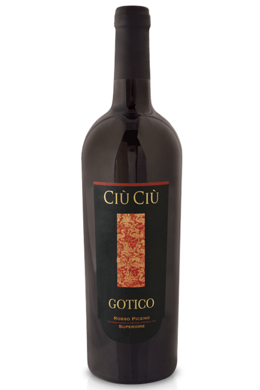Rượu vang Ciù Ciù Gotico Rosso Piceno Superiore D.O.P. Rượu vang Ciù Ciù Gotico Rosso Piceno Superiore D.O.P.