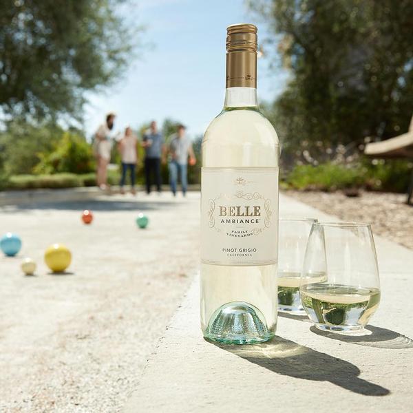 Rượu vang trắng Mỹ Belle Ambiance Pinot Grigio California