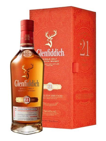 RƯỢU GLENFIDDICH 21 NĂM - HỘP QUÀ TẾT 2020