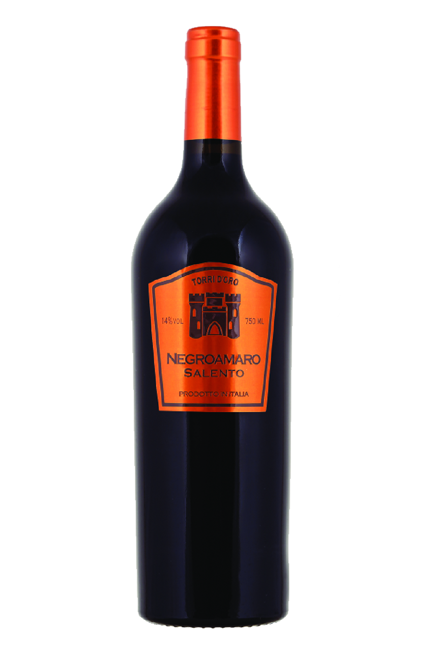 Rượu vang đỏ Ý Torri d’oro Negroamaro Salento Rượu vang đỏ Ý Torri d’oro Negroamaro Salento