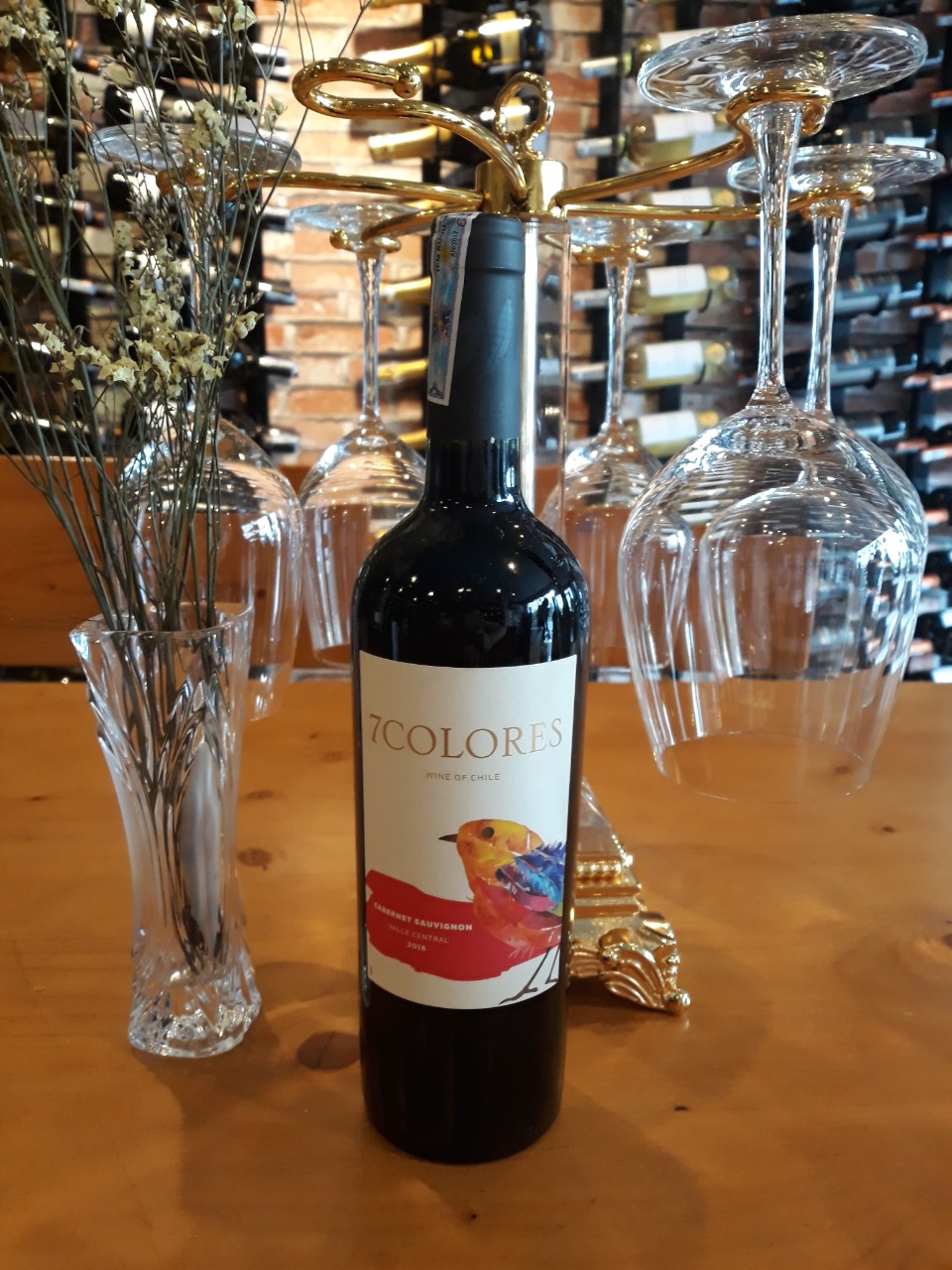 Rượu vang đỏ Chile - 7 Colores Cabernet Sauvignon 2016