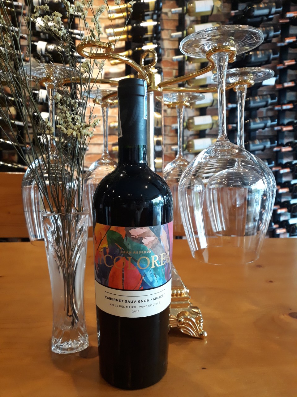 Rượu vang đỏ Chile - 7 Colores Cabernet Sauvignon - Muscat Gran Reserva 2015