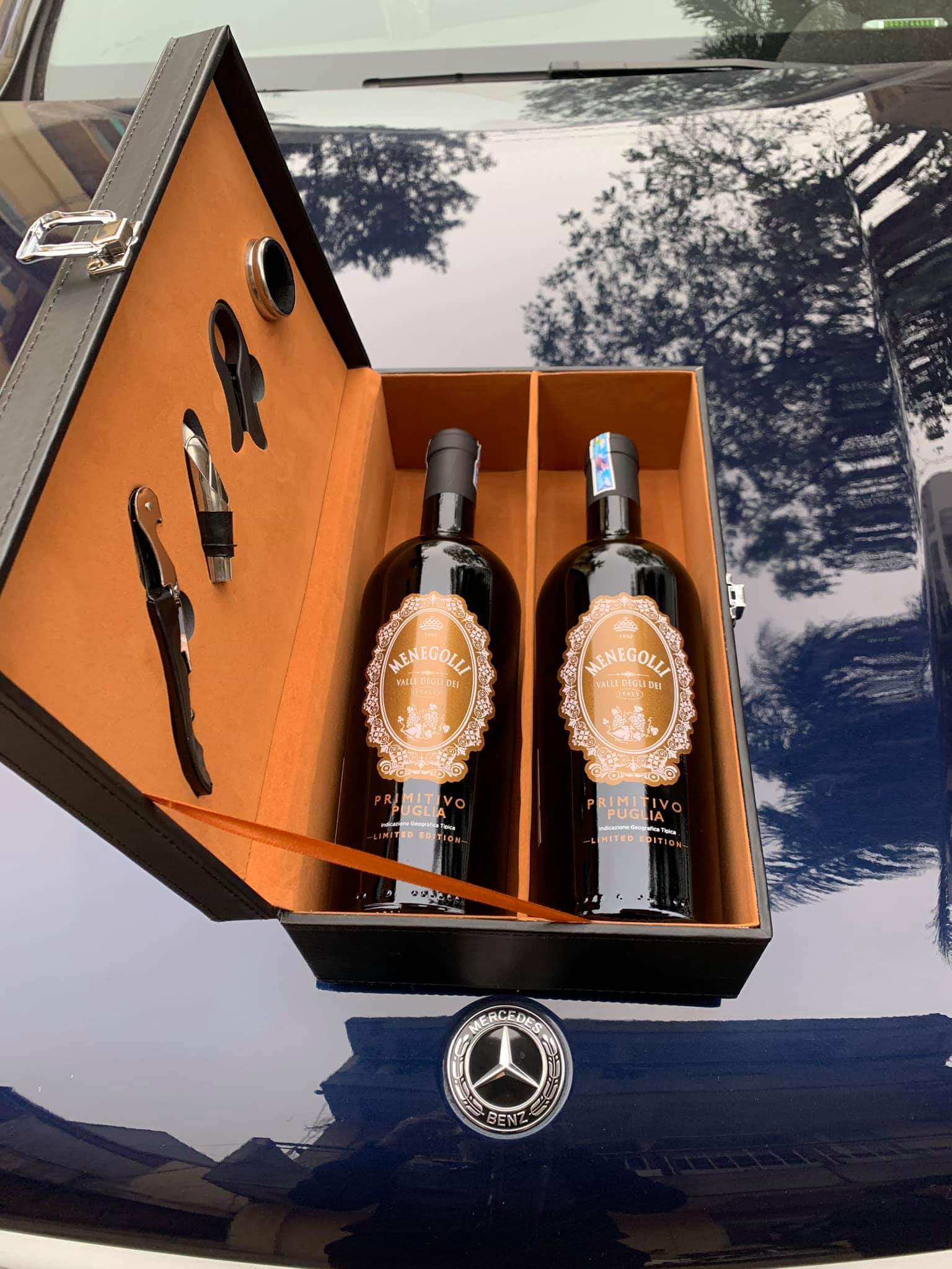 Rượu vang đỏ Ý Menegolli Primitivo Puglia Limited Edition