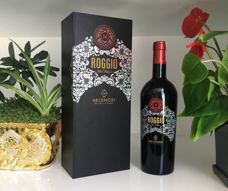 Rượu vang đỏ Ý Roggio - DOC Superiore